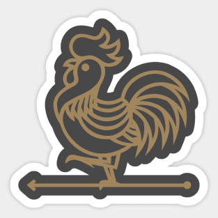 rooster Sticker